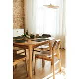 The Beds Proširiv blagovaonski stol od punog hrasta u prirodnoj boji 100x200 cm Twig – | shoptok.hr