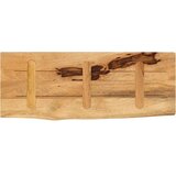 Stolna ploča 90 x 40 x 2,5 cm masivno drvo manga sa živim rubom | shoptok.hr