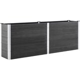  Visoka greda 250x100x91 cm WPC siva Cene