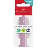 Faber_castell FABER CASTELL lenjir 15cm sparkle flex. 172015 cene