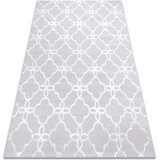 RugsX Preproge Preproga MEFE sodobni 8504 Detelja, cvetje 80x150 cm Siva | Shoptok.si