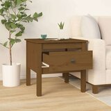  Bočni stolić boja meda 50x50x49 cm od masivne borovine | shoptok.hr