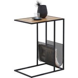 CARRYHOME MIZICA, črna, barve hrasta | Shoptok.si
