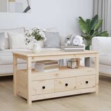 The Living Store Klubska mizica 102x49x55 trdna borovina - Klubska Mizica, (21575200) | Shoptok.si