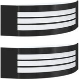  Vanjska zidna lampa 2 pcs Crna 32 x 10 x 10 cm | Eponuda.com