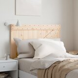 Maison Chic posteljno vzglavje - vzglavna omarica - nočna omarica 100x104 cm trdna borovina, (21704433) | Shoptok.si