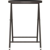  3-dijelni vrtni bistro set poliratan i kaljeno staklo smeđi | shoptok.hr