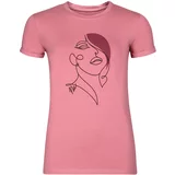 NAX Women's T-shirt GAMMA dusty rose
