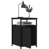  Noćni ormarići 2 kom crni 40x42x60 cm konstruirano drvo | shoptok.hr