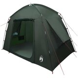 vidaXL Kabinski šator Maslinasto zelena 210 x 210 x 138 cm Poliester - Vojska zelena Za 3 osobe | shoptok.hr