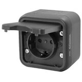 Utičnica dvopolna 16A 250V IP55 antracit 043-111 Commel Cijene