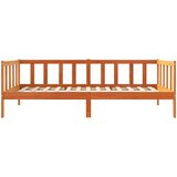 Krevetna konstrukcija s uzglavljem Vosak smeđa 90 x 190 cm | shoptok.hr