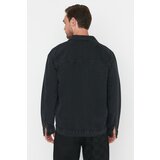 Trendyol Anthracite Men Regular Fit Ribbed Denim Jacket Cijene