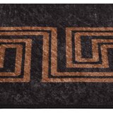  Perivi tepih 80 x 150 cm crno-zlatni | shoptok.hr