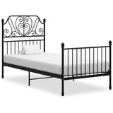 vidaXL Okvir za krevet crni metalni 90 x 200 cm | shoptok.hr