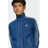 Adidas Prehodna jakna 'Firebird' moder denim / svetlo modra | Shoptok.si