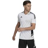  Muški Nogometni Dres Kratkih Rukava Adidas Con22 Bijela | shoptok.hr