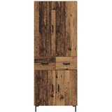  Highboard Staro drvo 69,5 x 34 x 180 cm Konstruirano drvo | shoptok.hr
