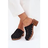 Boto Crochet Women's Heels Black Senevia | ePonuda.com