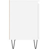  Noćni ormarići 2 kom bijeli 40 x 30 x 50 cm konstruirano drvo | Eponuda.com