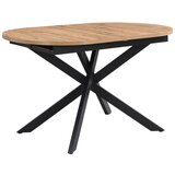 XXXL Jedilna Miza Ezra, Barva Hrasta, 120-160x90 | Shoptok.si