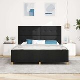  Postelja Črna 180x200 cm Tkanina, (22048996) | Shoptok.si