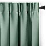 Restilo zasłona BLACKOUT kolor miętowy szarfa upinająca styl klasyczny taśma materiał blackout 140x175 | shoptok.hr