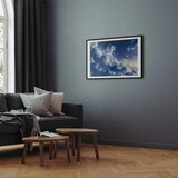  Plakat Starry Clouds and Soft Light Over a Corner of the Sky 60x40 Crni okvir s margom | shoptok.hr