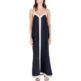 Vero_Moda Dolge obleke Vmdenise Singlet Ankle Wvn Btq Ga 10329793 Črna u