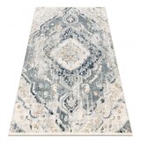 RugsX DISTIN 0816A modra / svetlo zelena / bela moderna preproga - Ornament, vintage, resice 180x270 cm, (21990609) | Shoptok.si