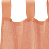 Voile zavjese s petljama 2 kom terakota 140x175 cm | Shoptok.si
