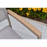 Gardenson VRTNA GARNITURA PIEMONT aluminij naravne barve, barve šampanjca | Shoptok.si