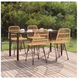  5-dijelni vrtni blagovaonski set od poliratana | shoptok.hr