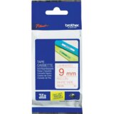 Brother TZE222 Bel/rdeč 9mm, trak za PT, (20443901) | Shoptok.si