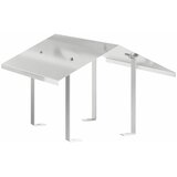 Dimnjački poklopac Srebrno 50 x 60 x 37 cm Nehrđajući čelik | shoptok.hr