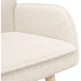 SOFA za dvije osobe Krem 115 x 61 x 87 cm Bouclé | shoptok.hr