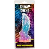 OV-Grosshandel Beasty Cocks - vanzemaljski silikonski dildo (plavo-narančasto) | shoptok.hr