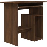 vidaXL Pisalna miza rjavi hrast 80x45x74 cm konstruiran les, (20600982) | Shoptok.si
