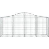  Lučne gabionske košare 20 kom 200x50x80/100cm pocinčano željezo | shoptok.hr