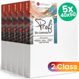 Artmie 3D set platna - 5 delova - 2. kvalitet - 40x50 cm | ePonuda.com