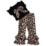  Komplet majica i pantalone 256390, Crni Cene