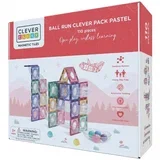 Magnetni konstruktor set Tobogan pastel - 110 delova