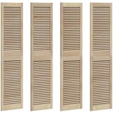  Ormarna vrata s vratima 4 pcs Prirodna 170 x 2,1 x 39,5 cm | shoptok.hr