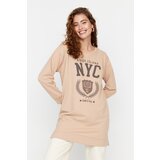 Trendyol Sweatshirt - Beige - Oversize | shoptok.hr