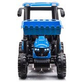 Traktor na akumulator s prikolicom Hercules 24V - plavi | shoptok.hr