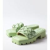 Gemre Green flip-flops on tractor sole Lora | shoptok.hr