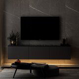 Kalune Design Neon Illuminated - Antracit Antracit TV komoda | ePonuda.com
