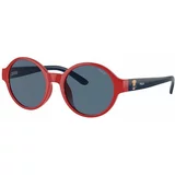 Polo Ralph Lauren Otroška sončna očala rdeča barva, 0PP9508U