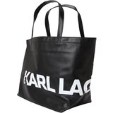Karl Lagerfeld Shopper torba crna / bijela | shoptok.hr