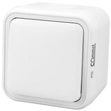 Commel jednopolna instalacijska sklopka 10a 250v ip55 bela ( c043-201 ) Cene